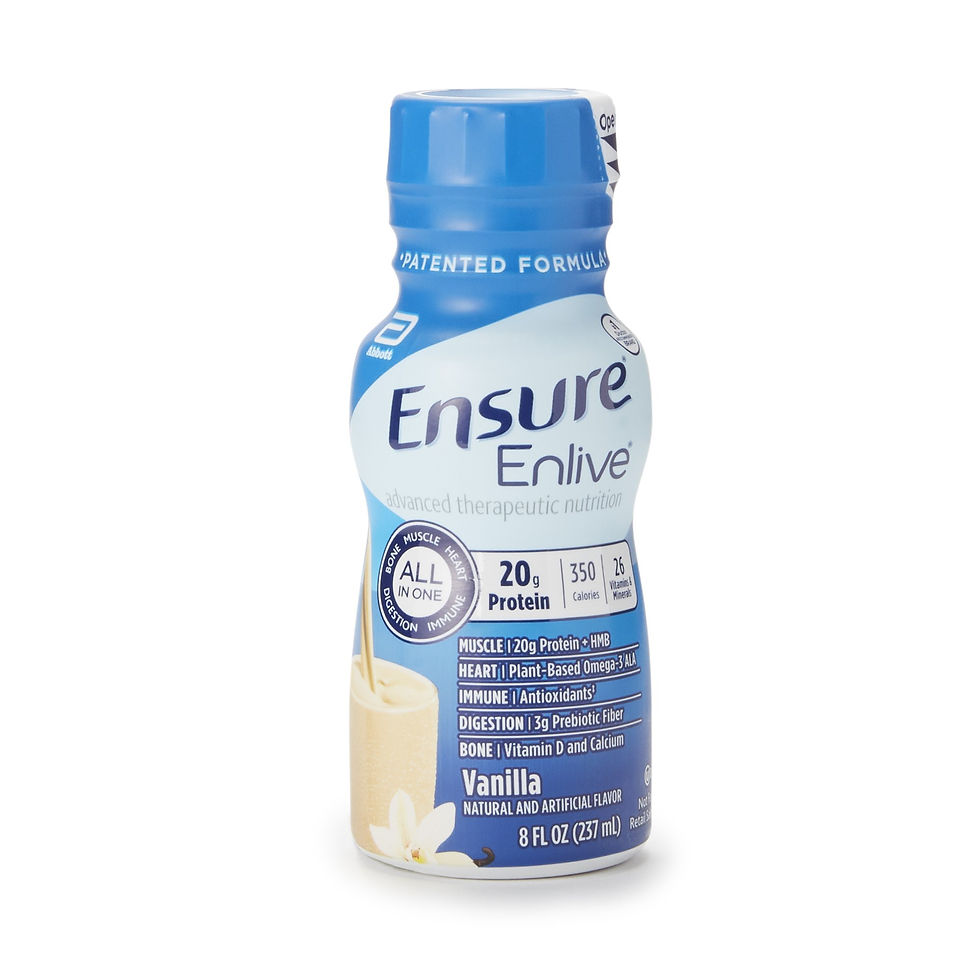 Ensure® Enlive® Vanilla Advanced Nutrition Shake, 8-ounce Bottle - MCK-1171713_front.jpg
