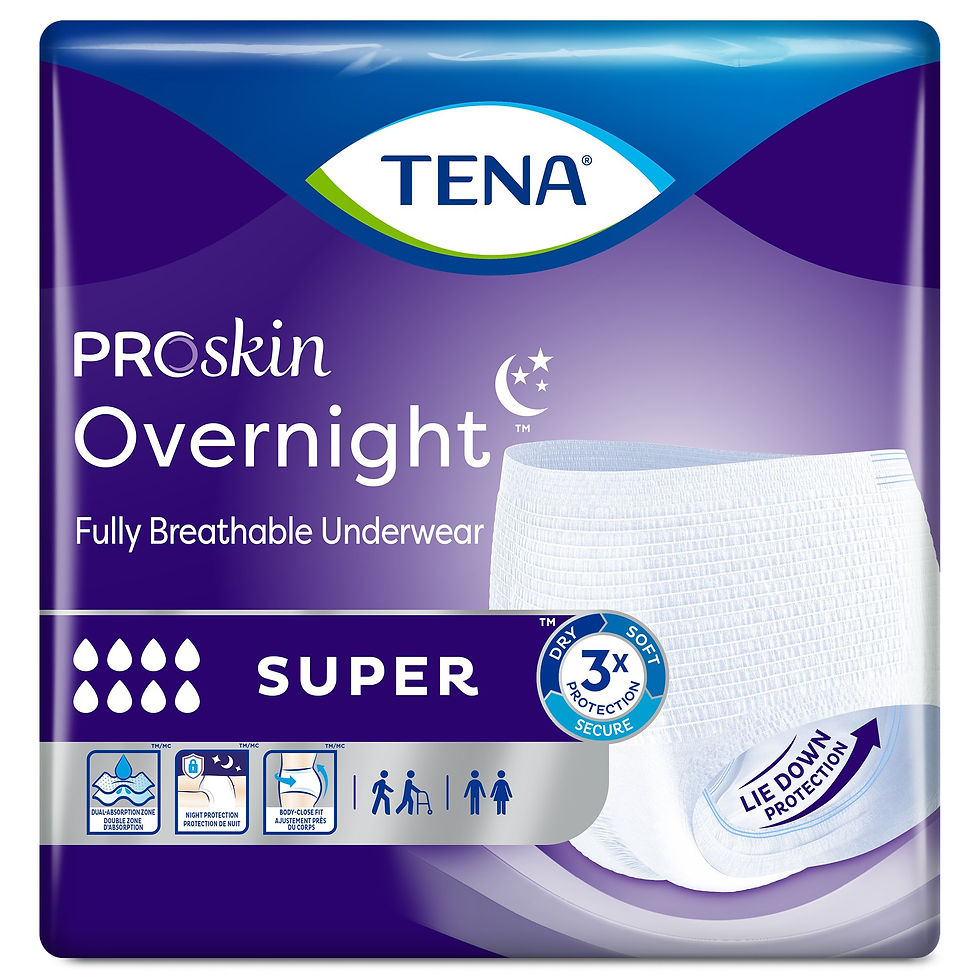Tena® ProSkin Overnight™ Super Fully Breathable Underwear, Large - MCK-1053409_pkgfront.jpg