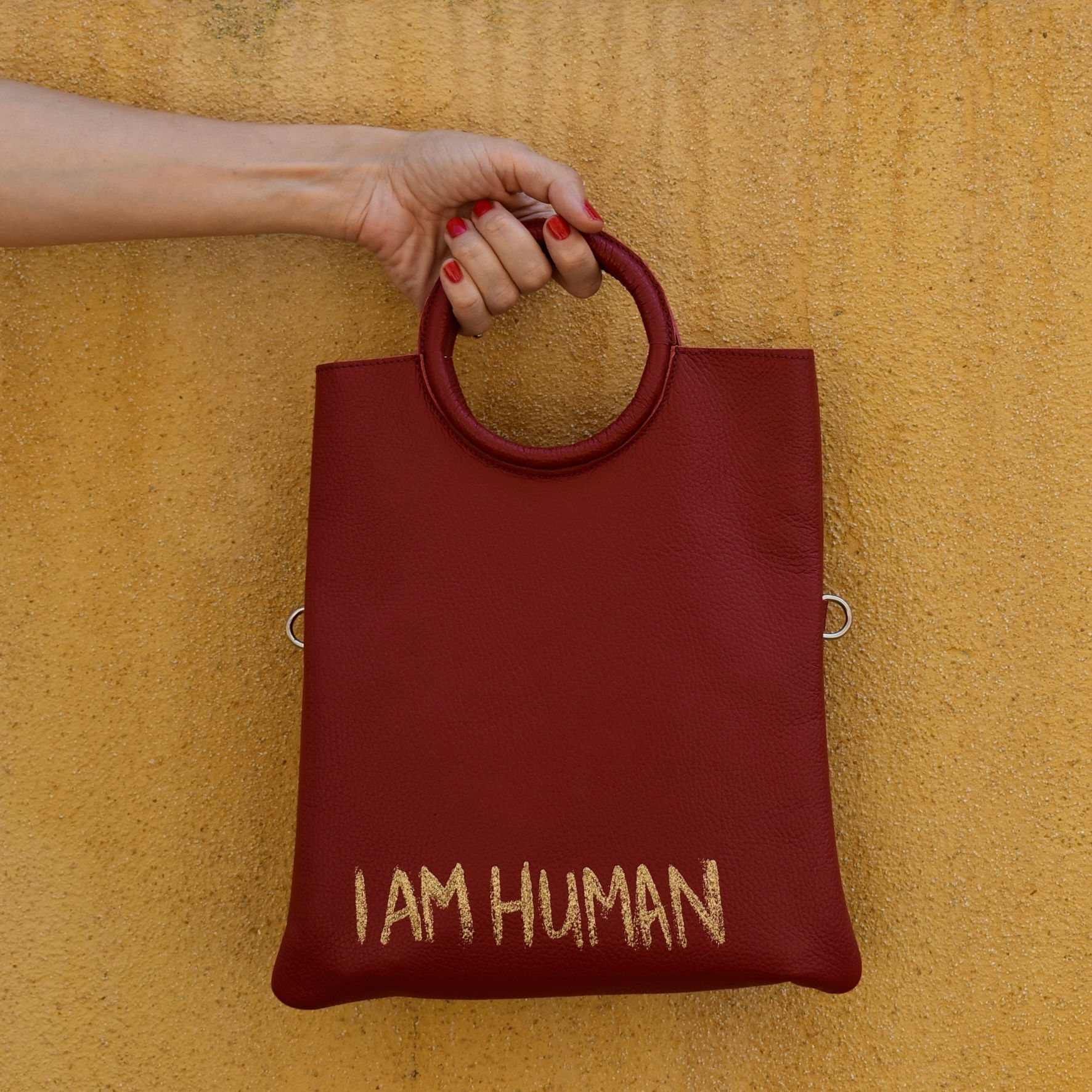 Castella Bag Red & Gold #3