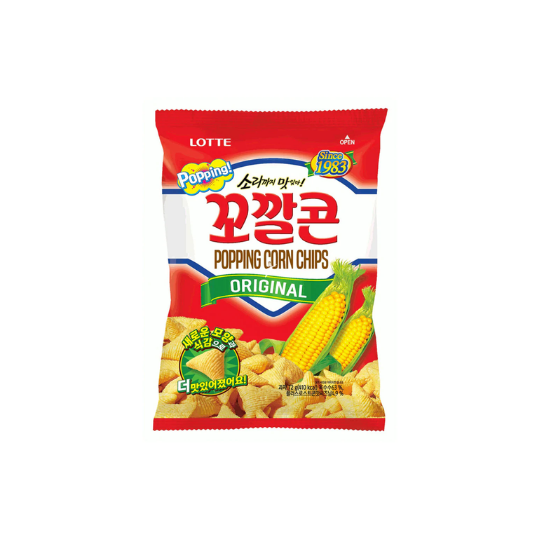 Lotte Kokal Popping Corn Chip