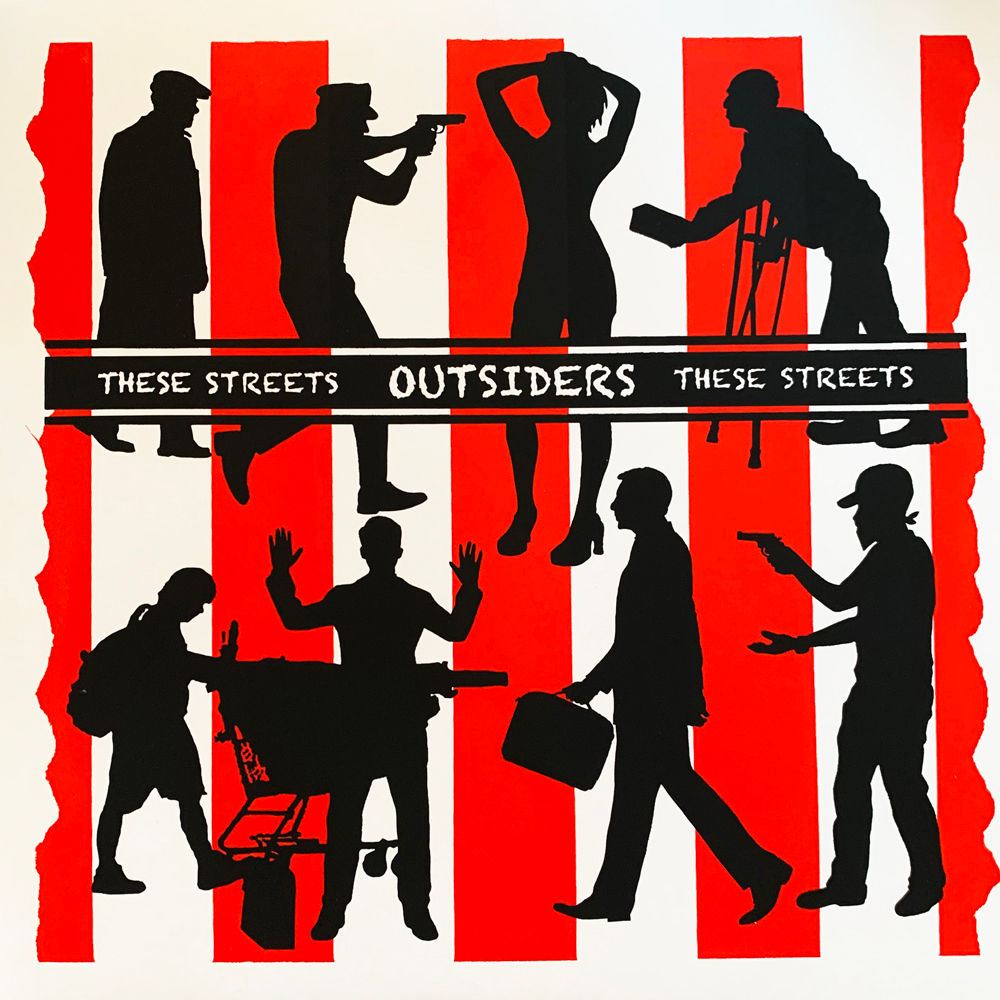 HR077 OUTSIDERS "These Streets" ART DAMAGE