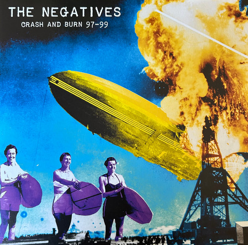 HR085-THE NEGATIVES crash and burn LOST LP IMPORT | Hostage Records