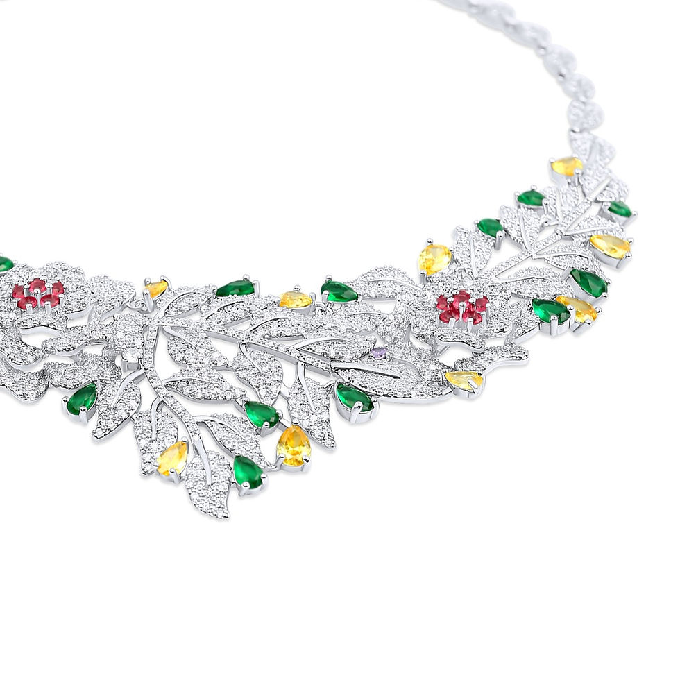 Thumbnail: Cubic Zirconia Necklace In UK