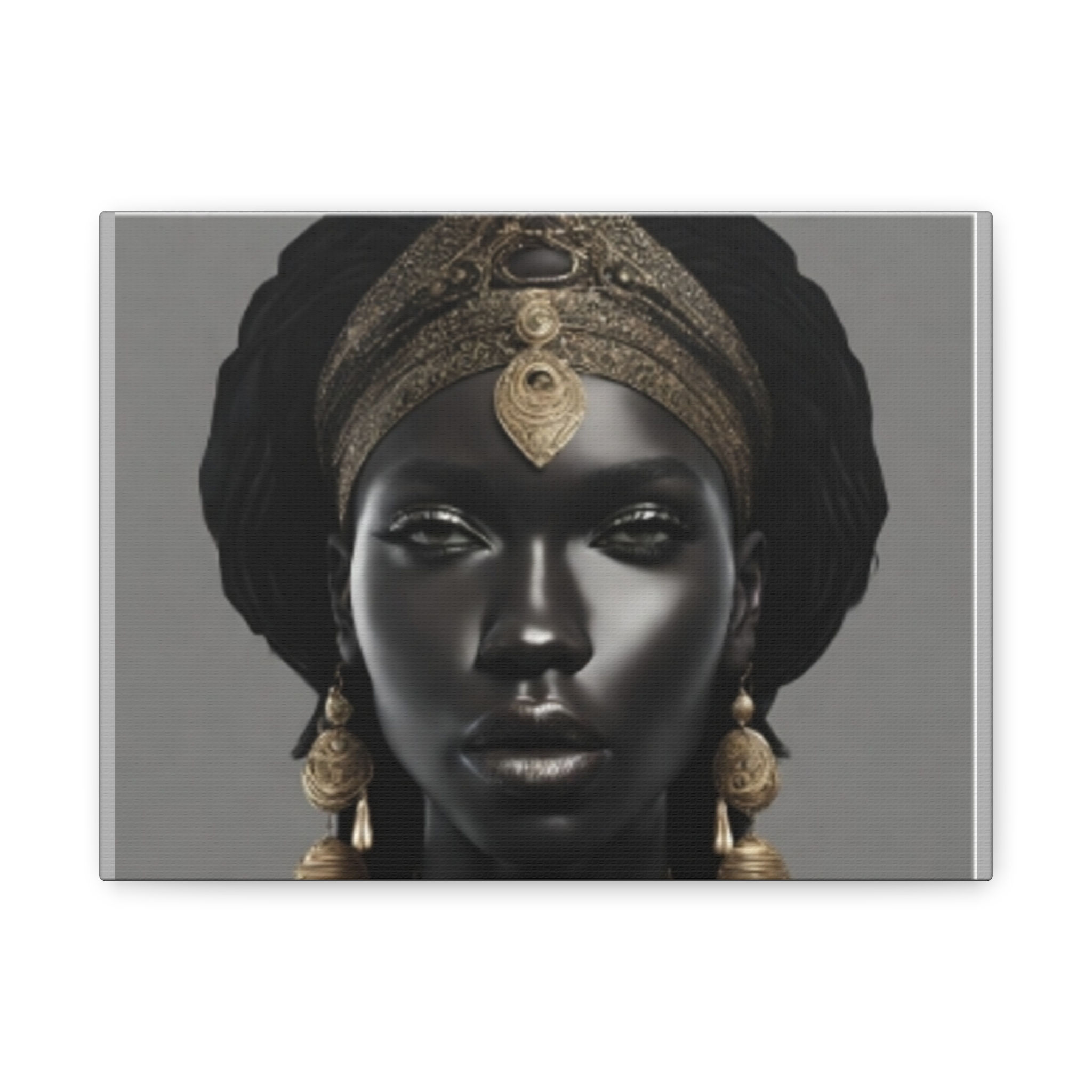 Stretched Black Heritage Portrait