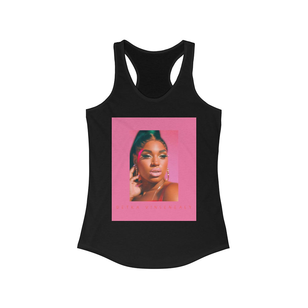 Thumbnail: Stylish Racerback Tank: Art Design
