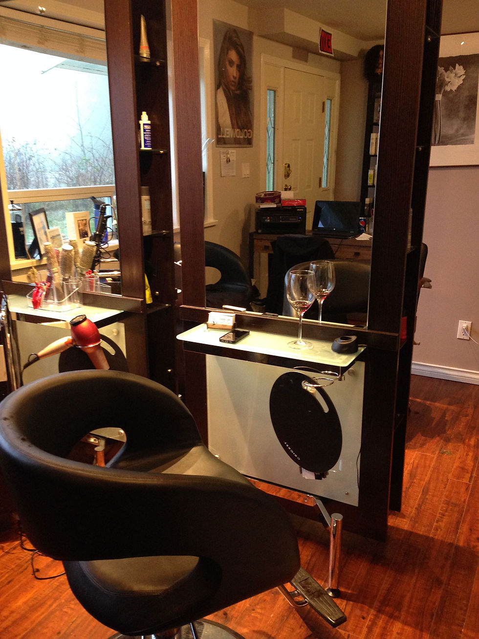 comfortable surroundings