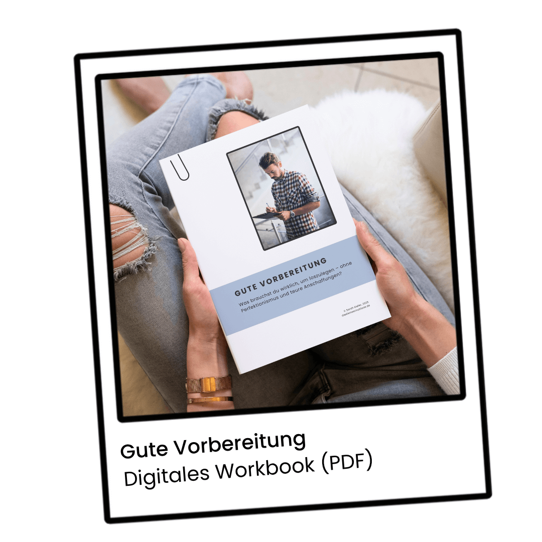 Gute Vorbereitung - digitales Workbook
