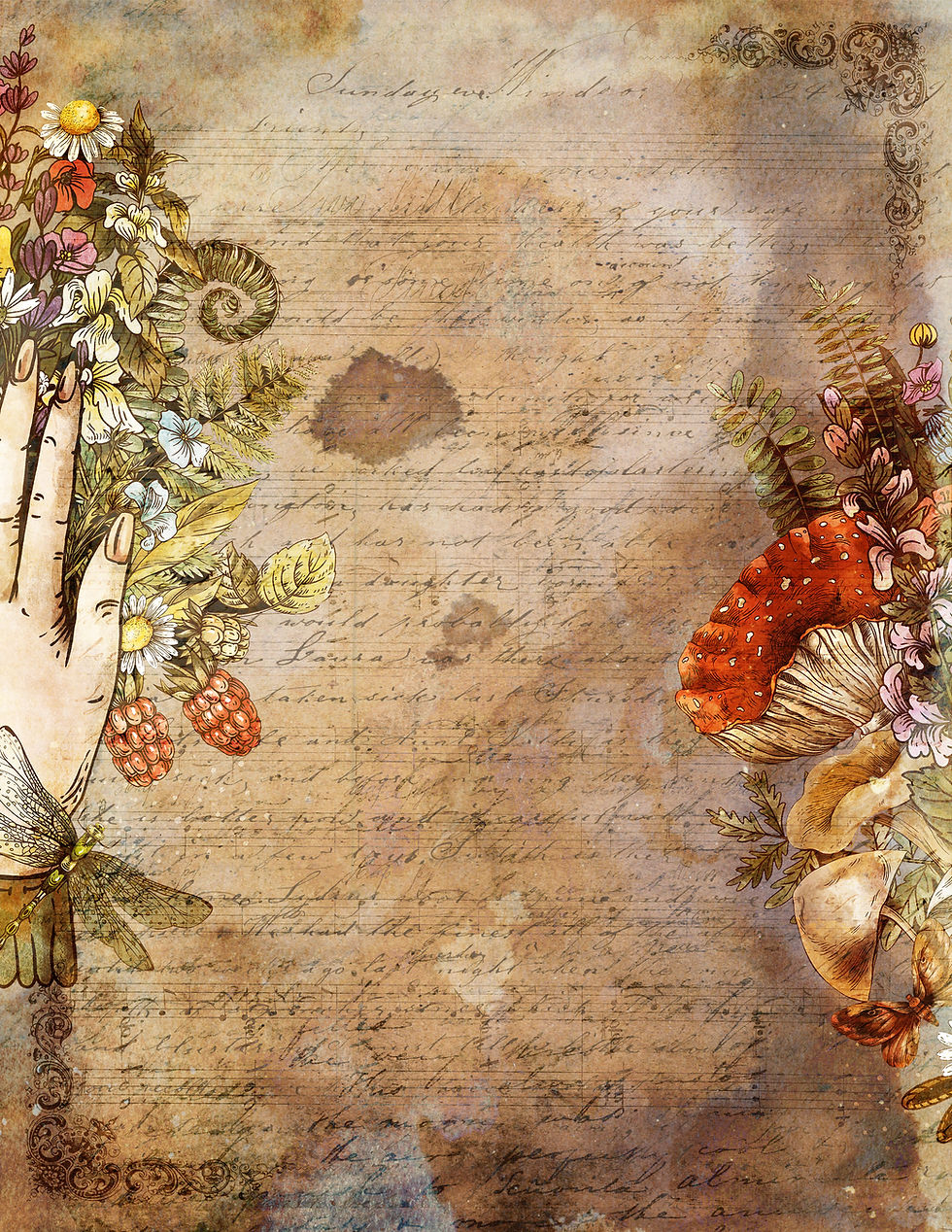 Vintage wicca paper 4