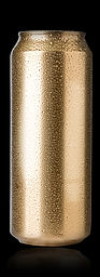 Gold Beer Can