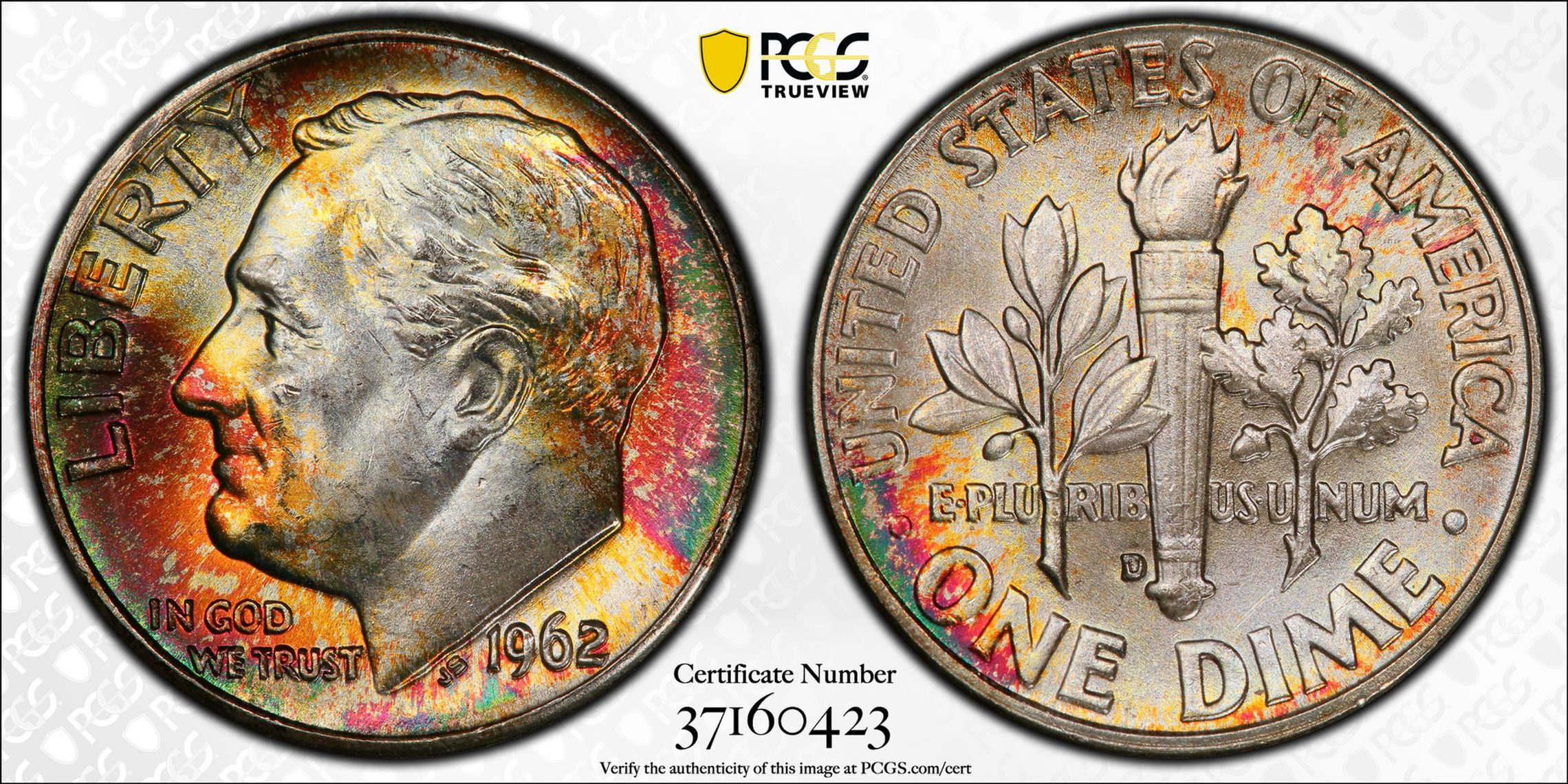 1962-D PCGS MS66