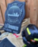 Firefighter Crest | First Responder Gift | Firefighter Gift 24" Badge