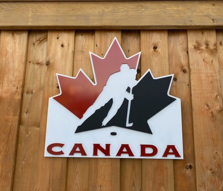 Team Canada Sign