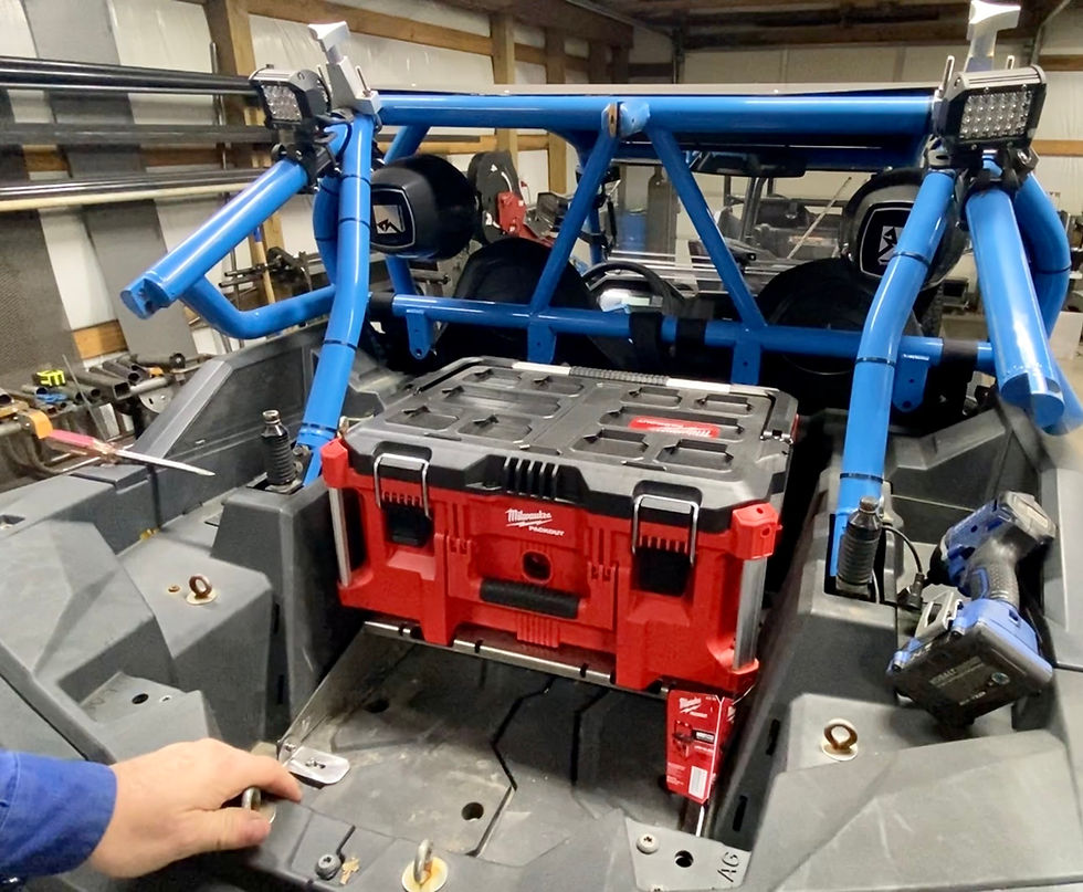 Thumbnail: Polaris RZR Mount for Milwaukee Packout System
