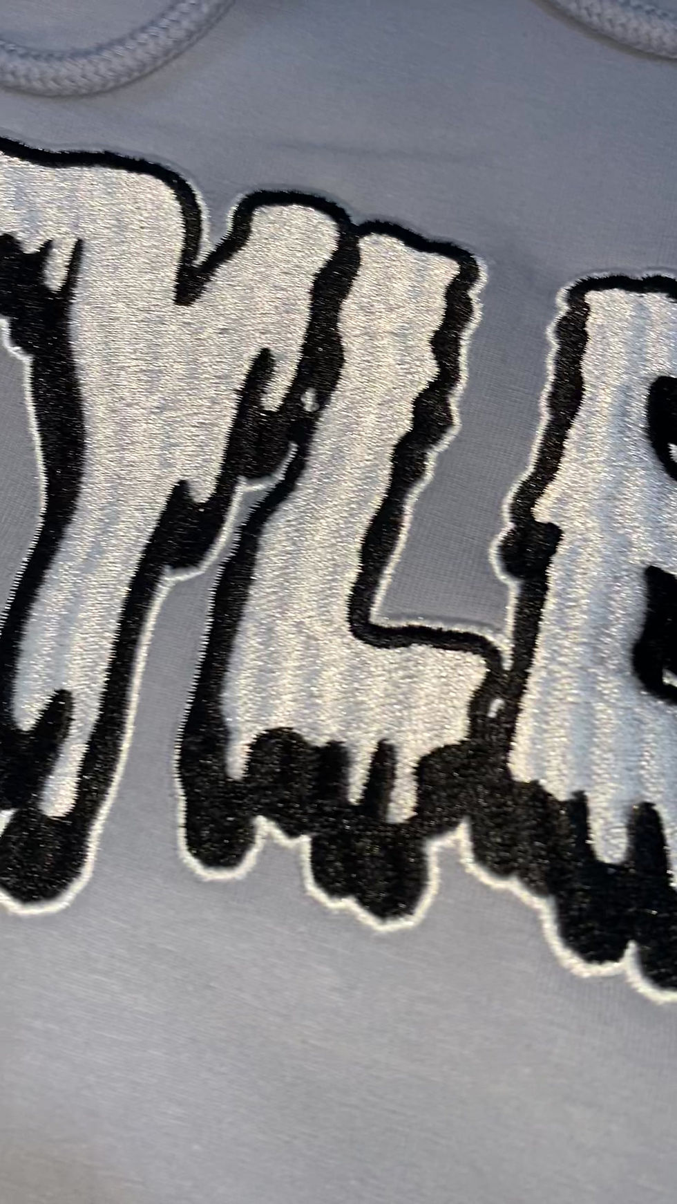 Thumbnail: Light Embroidered Blue Hoodie