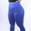Thumbnail: Blue Embroidered Leggings