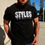 Thumbnail: Black Embroidered  T-shirt