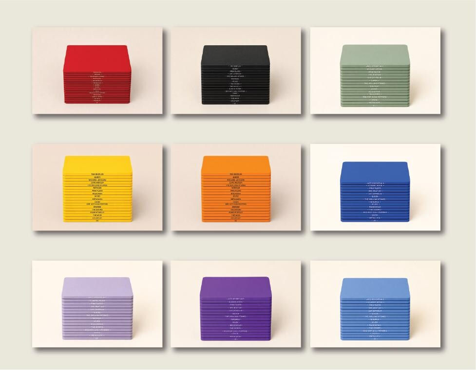 Thumbnail: Vinyl Record Dividers, Custom Color, Personalized Titles, LP Organizer