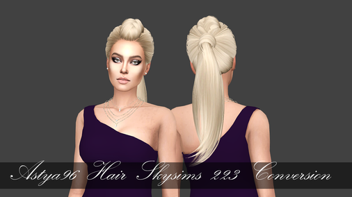 Skysims Hair 223 Conversion by Astya96
