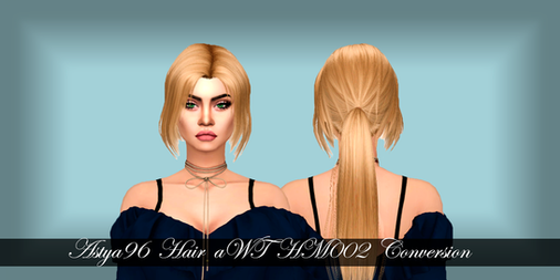 aWT Hair HM002 Conversion by Astya96