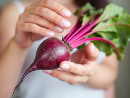 "From the kitchen to your vanity. Is Beetroot the most underrated skincare ingredient? Let’s dive in. 🌿💖"