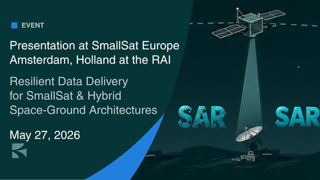 KenCast Presented on Resilient Data Delivery for SmallSat and Hybrid Space–Ground Architectures May 27 in Amsterdam