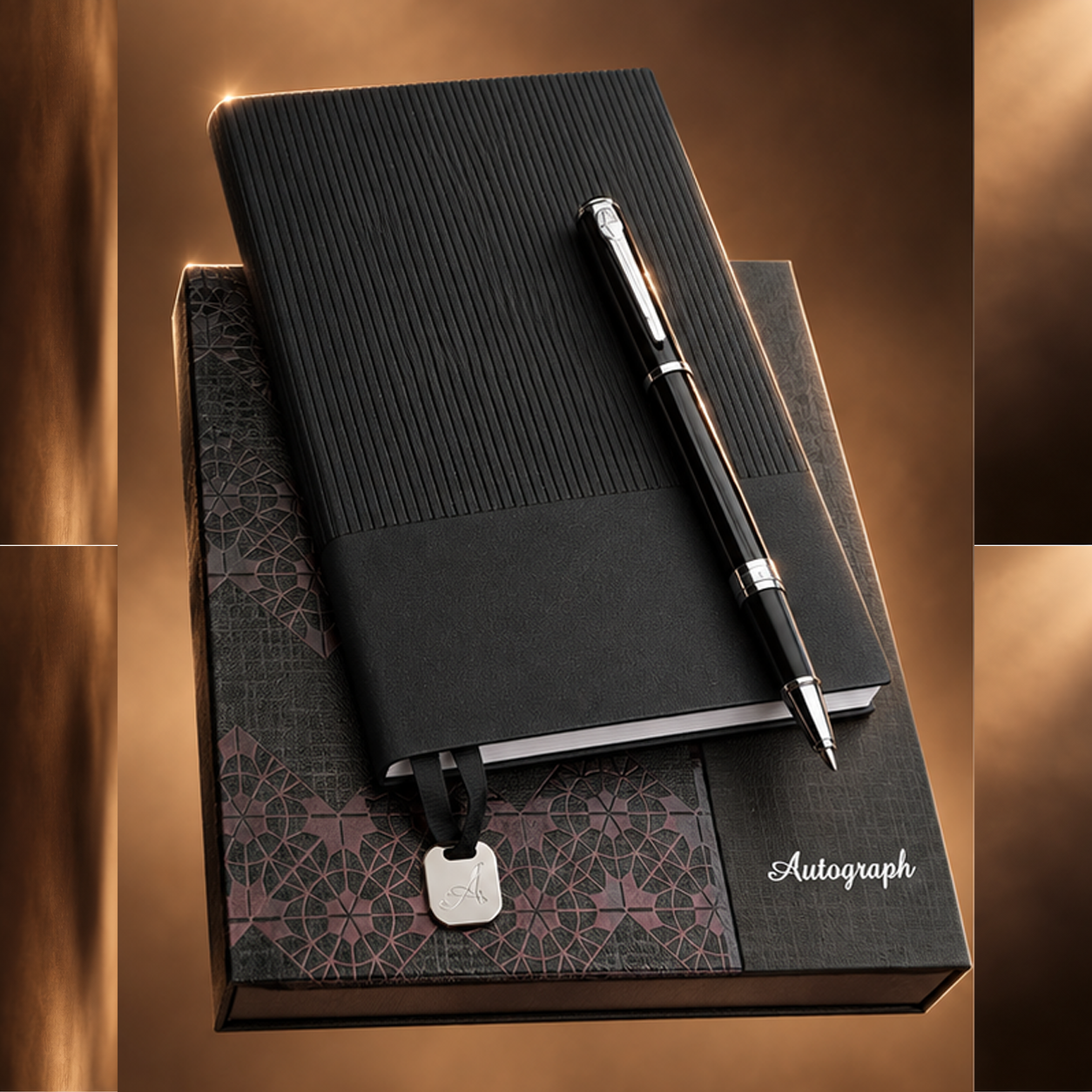 Notebook & Pen Set (BLACK)