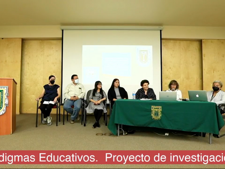 EXPONEN PROYECTO DE INVESTIGACIÓN DE LECTOESCRITURA A CARGO DEL CA MODELOS Y PARADIGMAS EDUCATIVOS