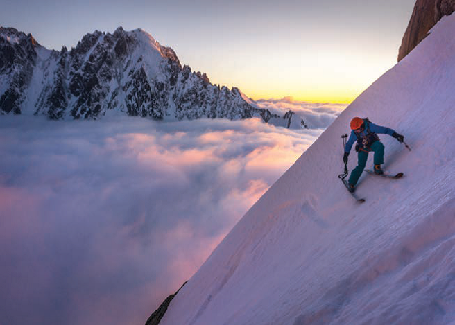 Pic taken by trail star Kilian Jornet