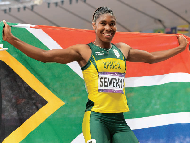 Caster Semenya Olympic hopeful