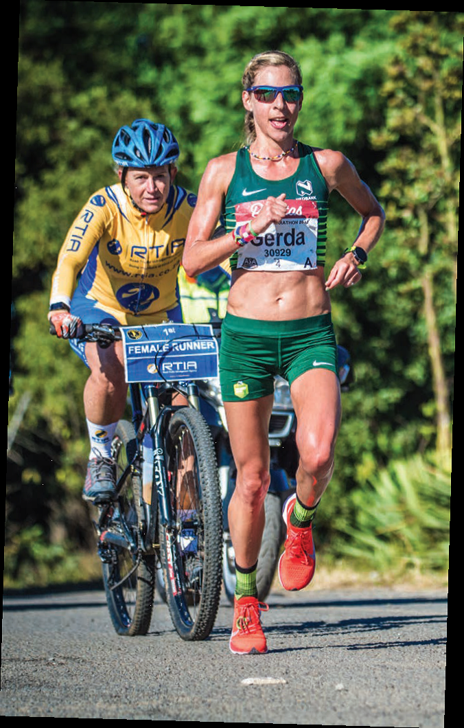 Gerda Steyn, Olympic hopeful