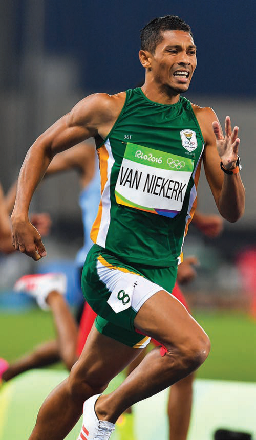 Wayde van Niekerk, 400m world record holder