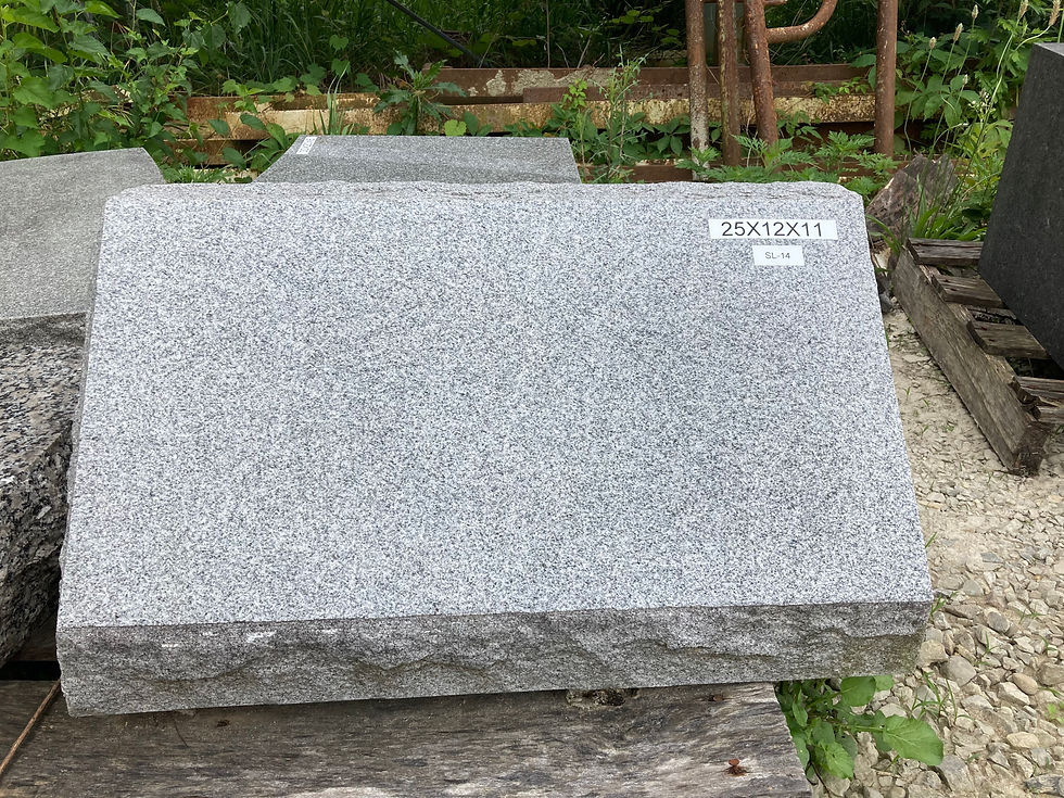 Thumbnail: Gray Granite Western Slant Marker 25x12x11 SL-14
