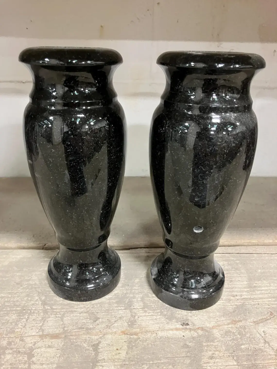 Black Galaxy Monument Vase Style G 10x4