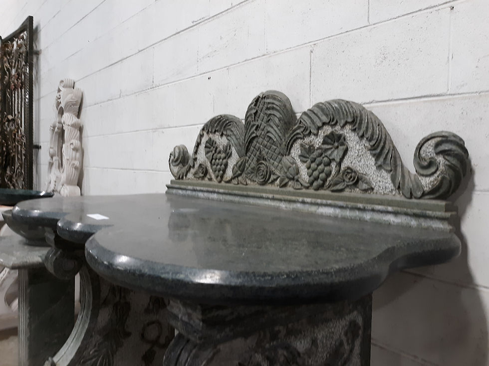Thumbnail: Green Natural Stone Desk