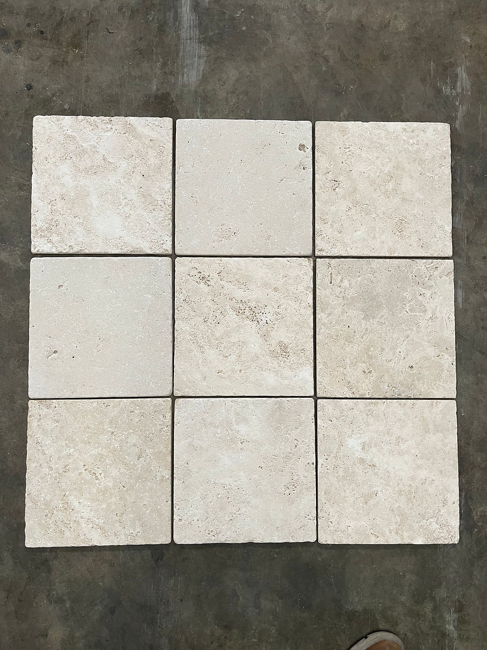 Thumbnail: 12" x 12" Durango Ancient Travertine Tile Natural Stone T-42B