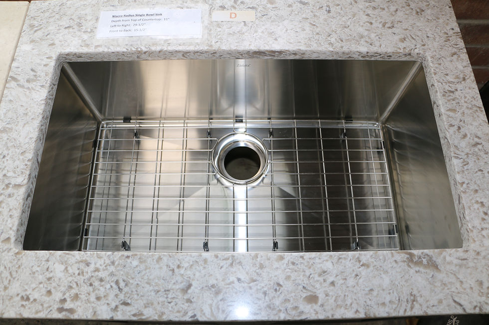 Thumbnail: Macro Radius Single Bowl Undermount Stainless Steel Sink