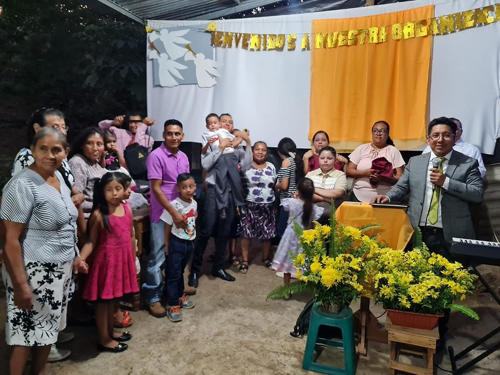 On Sunday, December 17, we were organized as a church. It was a day of great joy for us.