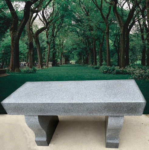 Gray Monument Bench