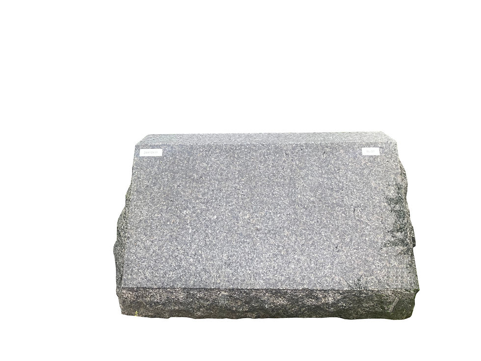 Semi-Gray Granite Western Slant Headstone Monument  24x14x10 SL-37