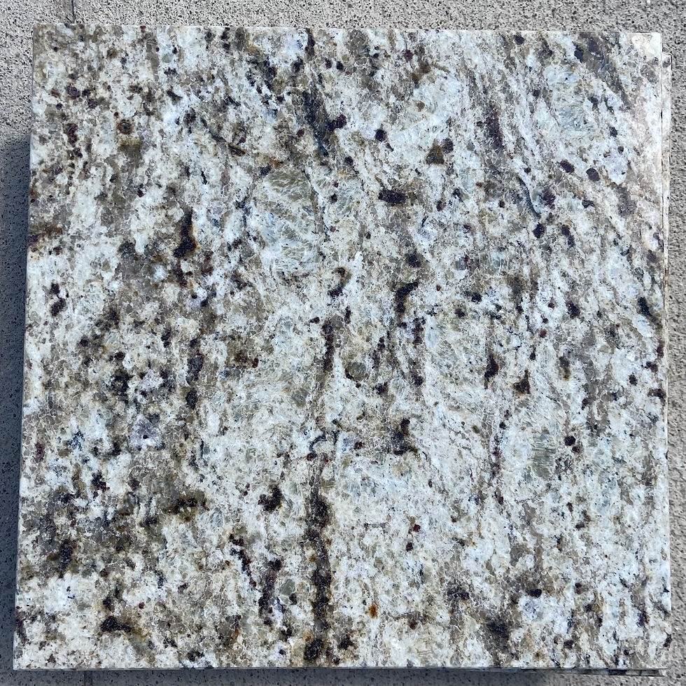 Thumbnail: 12x12 Giallo Ornamental Granite Floor Backsplash Wall Tile T-15B