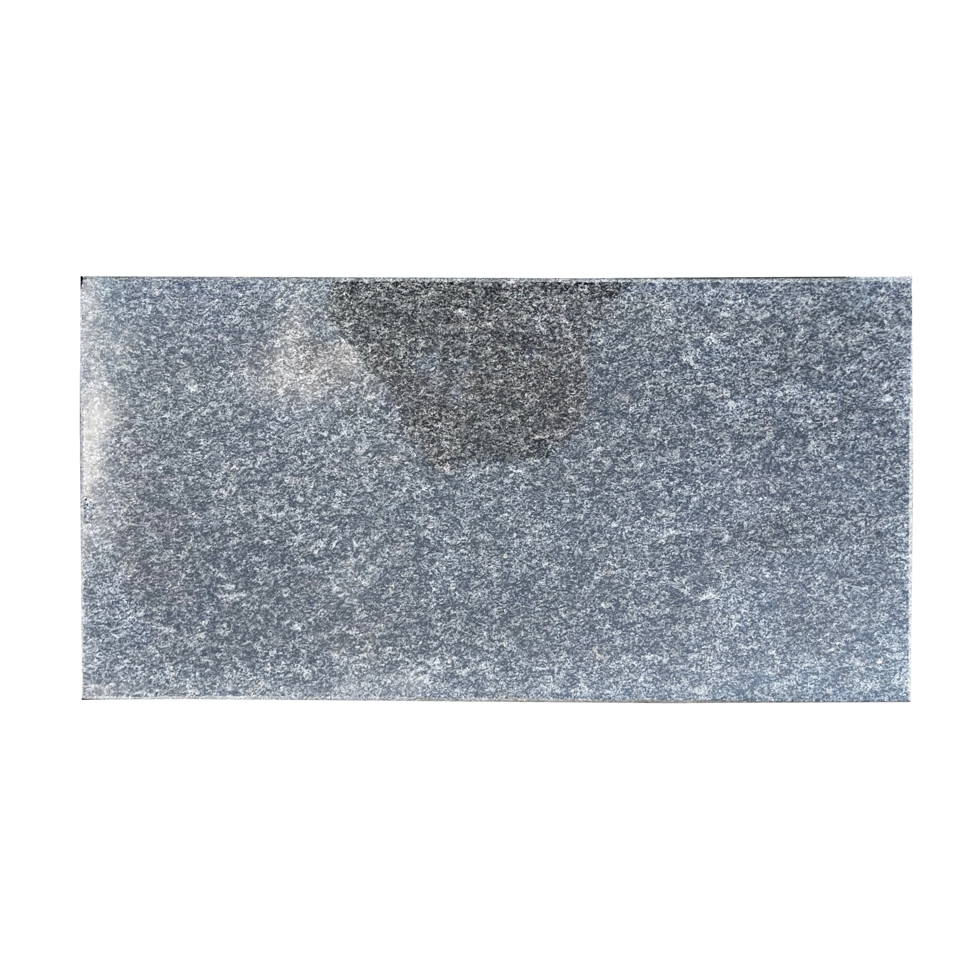 Crystal Charcoal Granite Cemetery Single Grass Marker SGM-50