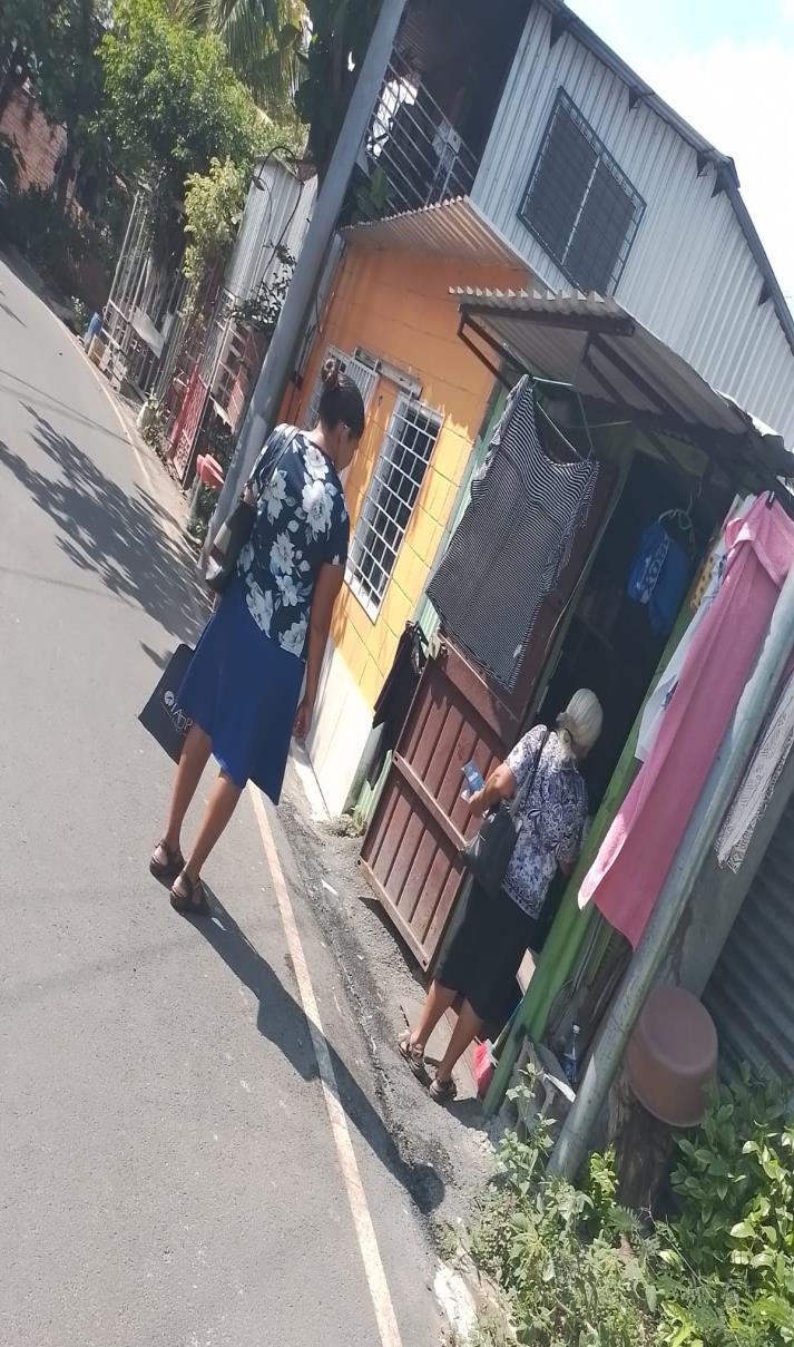On Sabbath afternoon, we always go out to the community to visit our friends and to pray for their
needs and for those who are sick.