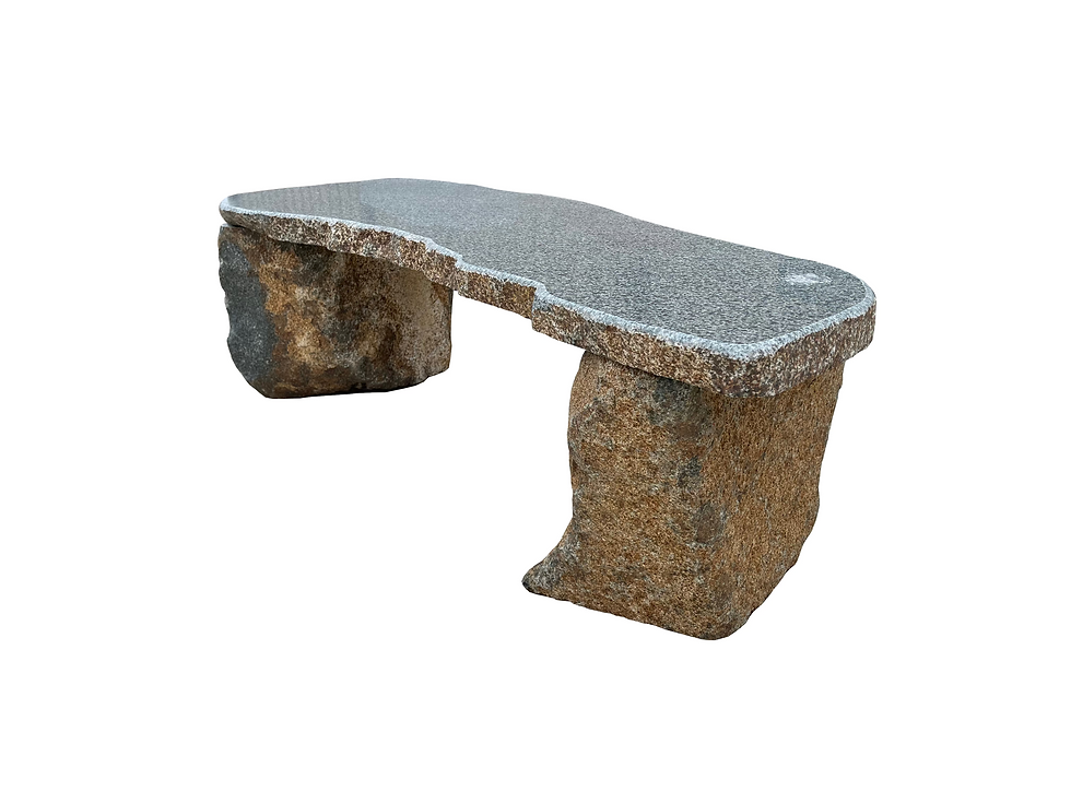 Thumbnail: Natural Stone Granite Bench