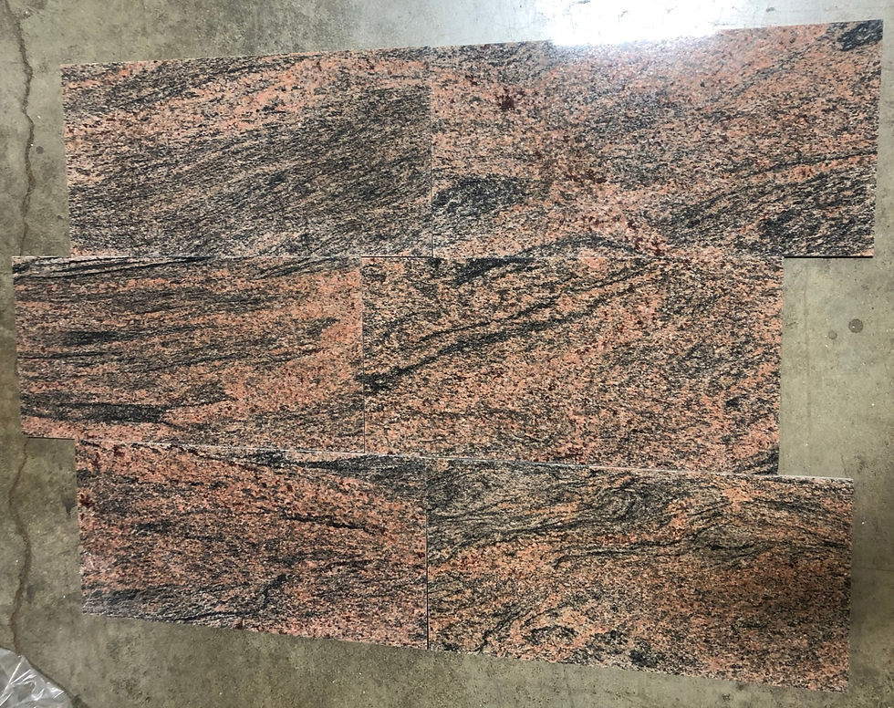 Thumbnail: Agean Sunrise Granite 12x24  Tile T-17