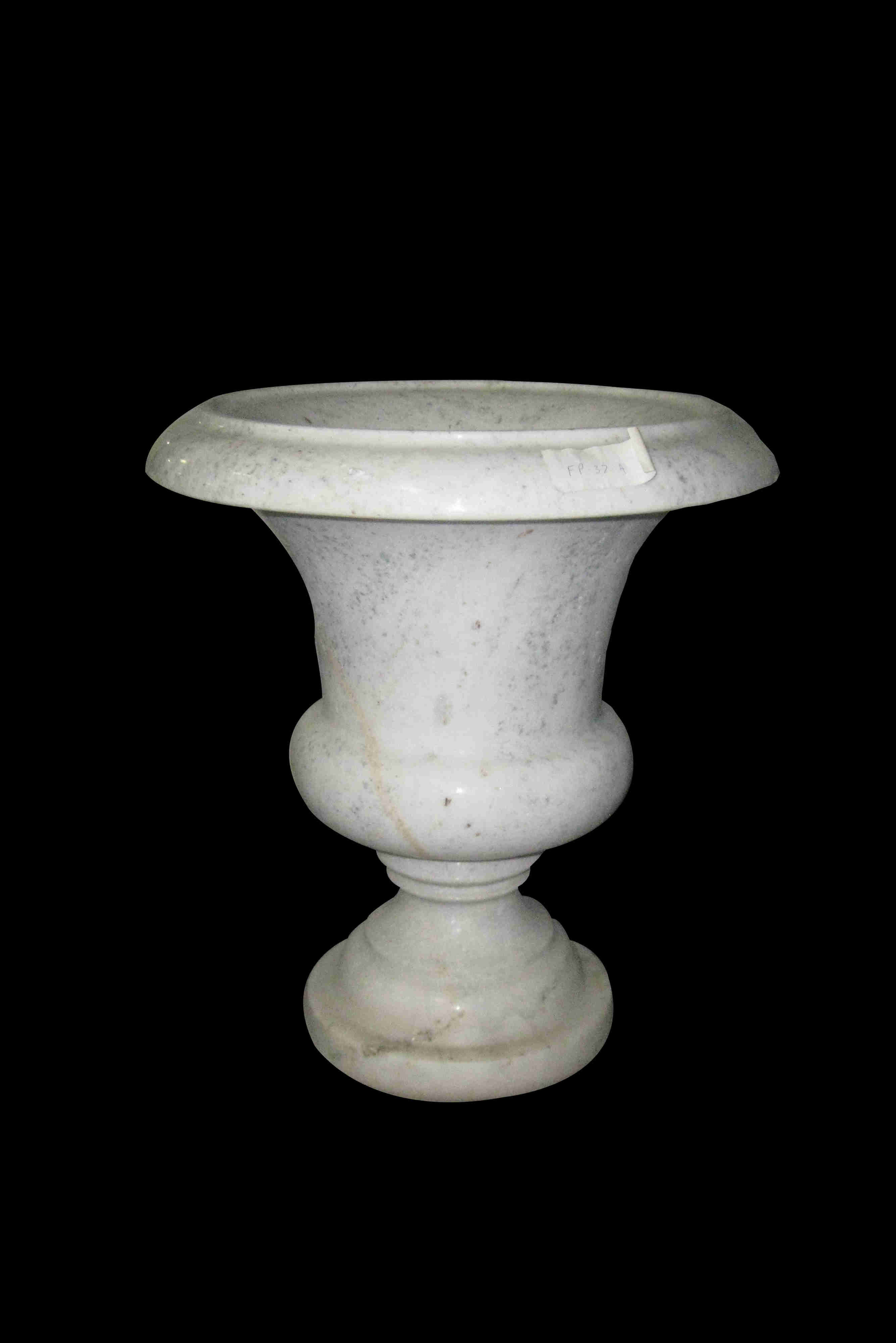 White Granite Planter