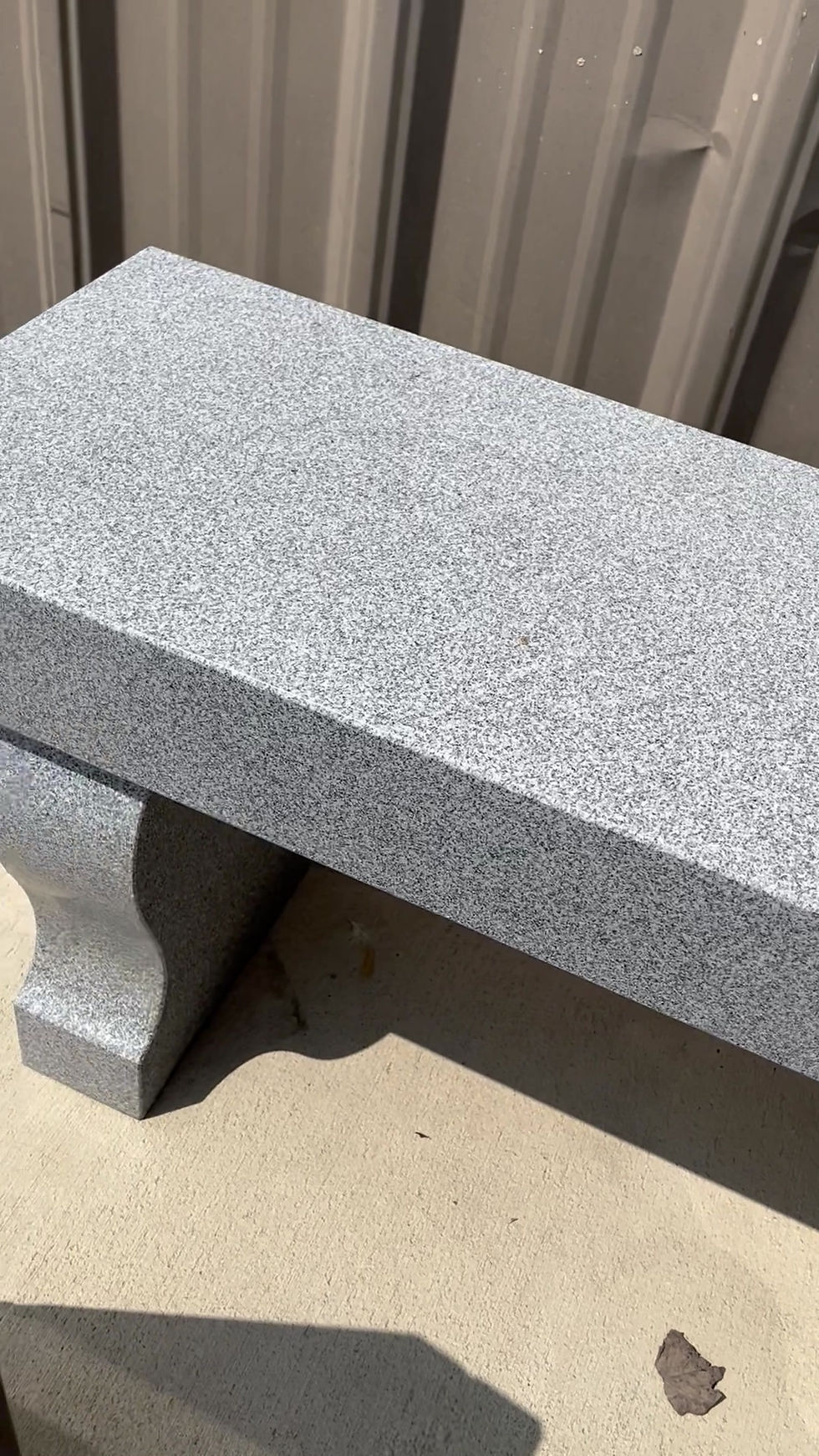 Thumbnail: Gray Monument Bench