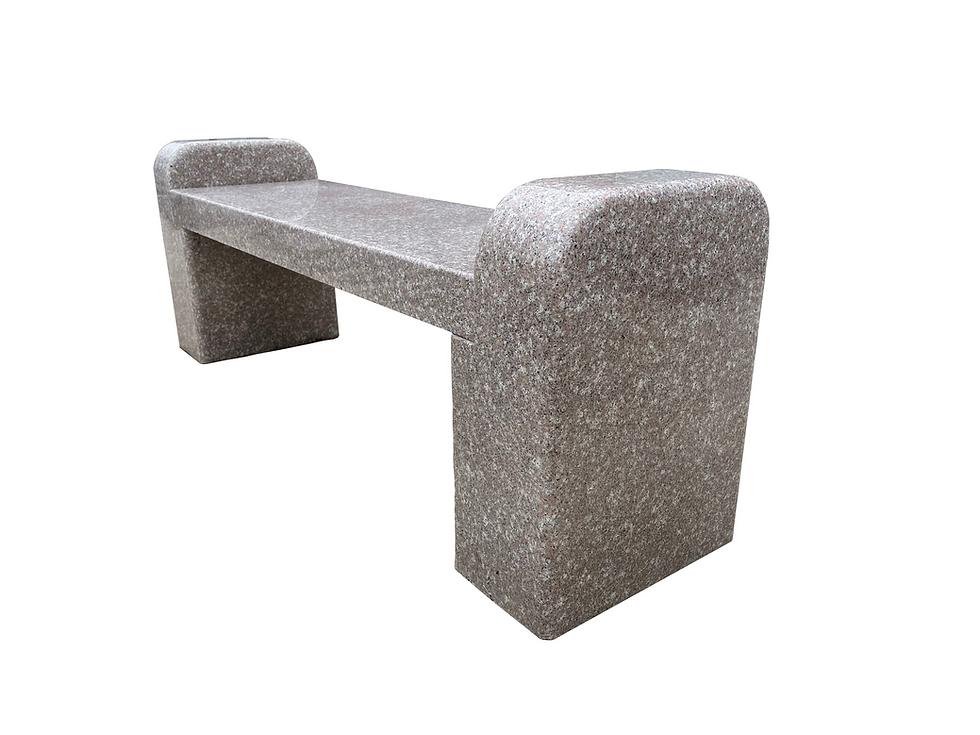 Thumbnail: Classic Pink Granite Bench