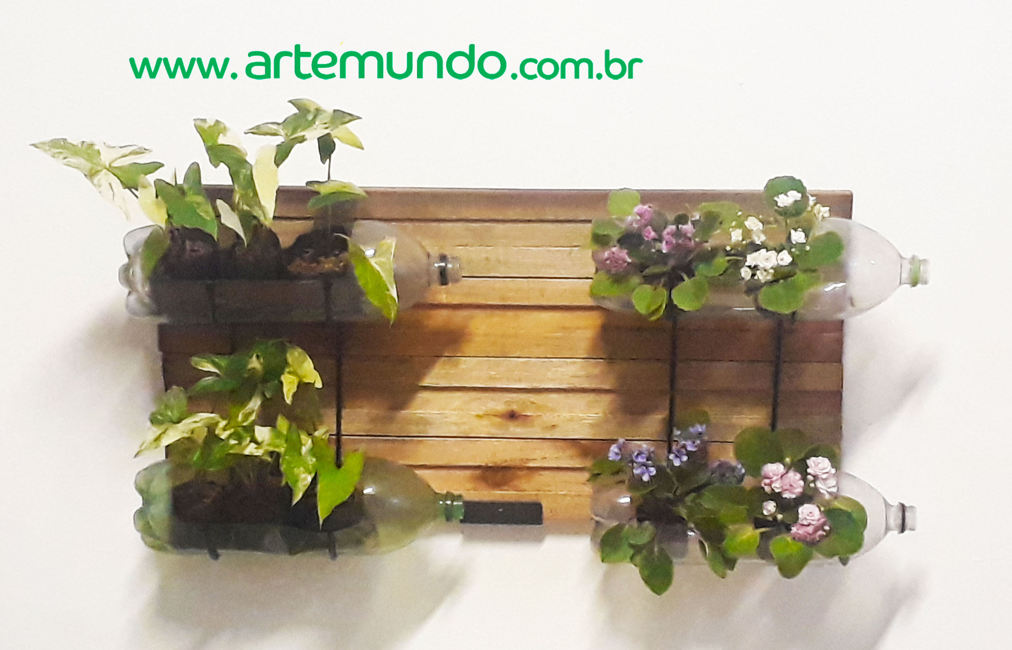 Suporte garrafas pet R$ 50,00