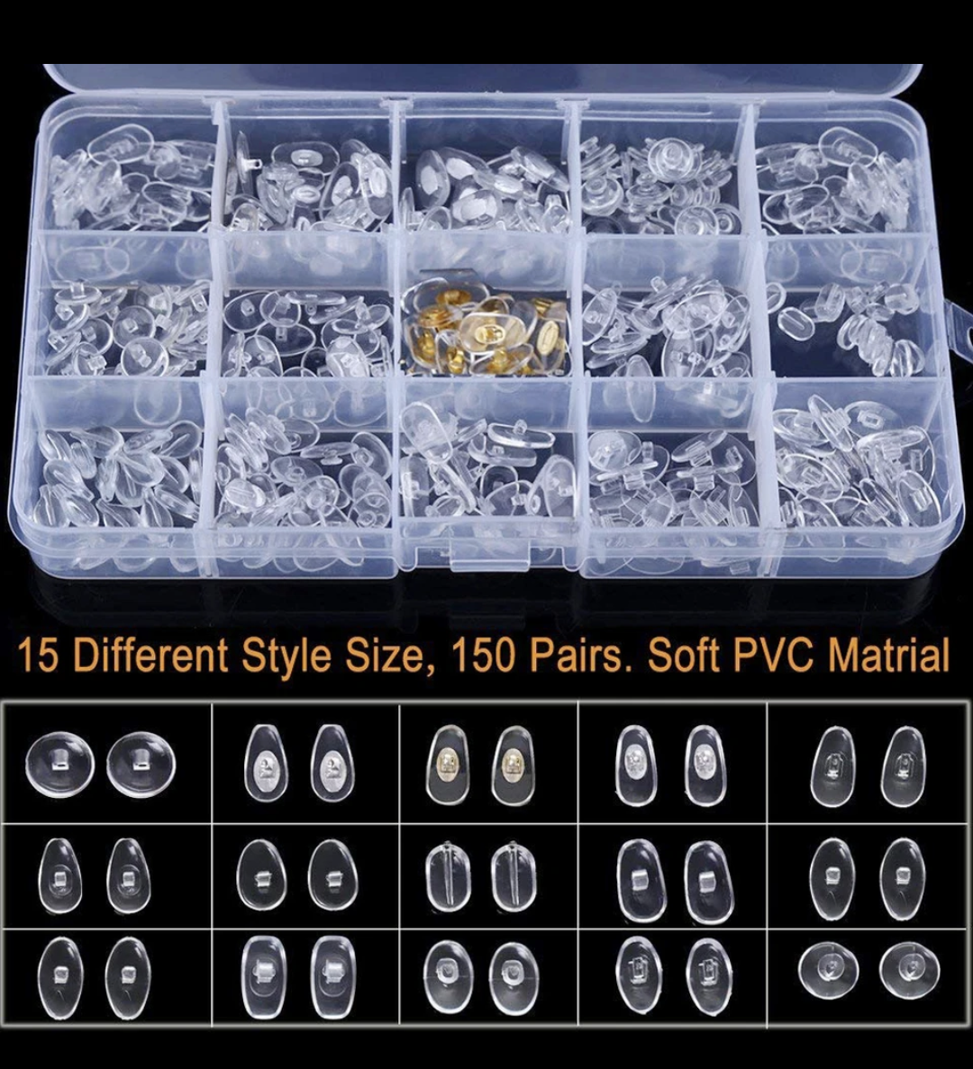 150 Pairs of assorted nosepads