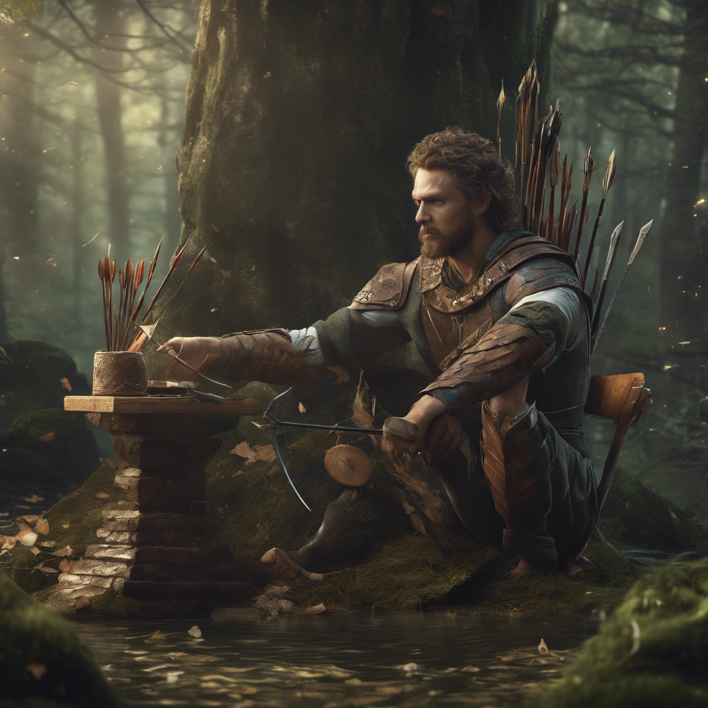 Wild Wood Tarot Kingfisher Card